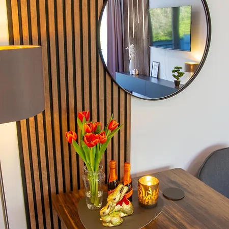 Apartamento Design-ferienwohnung Direkt Am - Mit Seeblick, Balkon, Pool Und Sauna Möhnesee